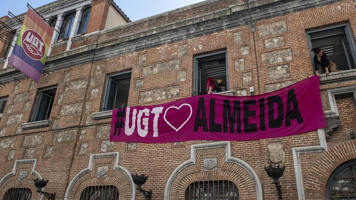 El propio sindicato habría denunciado la situación en el edificio de la calle Hortaleza 88 