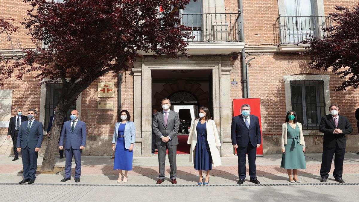 Díaz Ayuso asiste al Instituto Cervantes de Alcalá de Henares