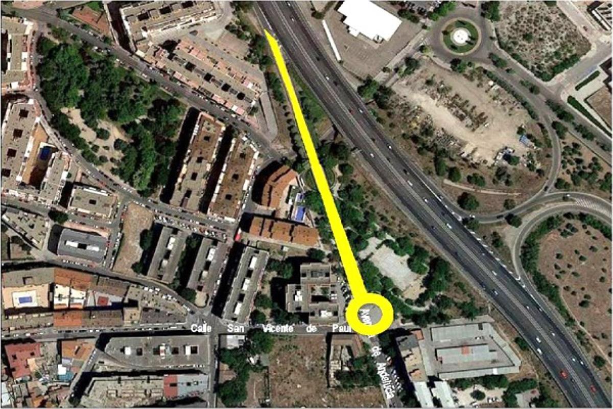 Las obras afectan también al itinerario y paradas de las líneas interurbanas de autobús que discurren por la zona