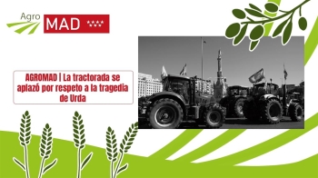 AGROMAD | La tractorada se aplazó por respeto a la tragedia de Urda