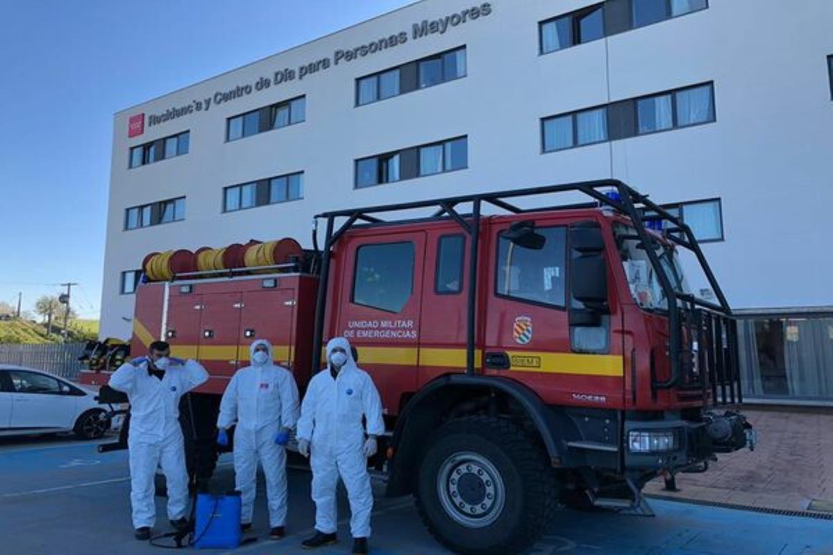 Las tareas se han desarrollado en la Residencia y Centro de Día para Mayores