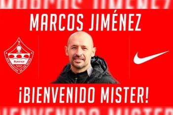 Marcos Jiménez es el nuevo míster elegido para dirigir el equipo 