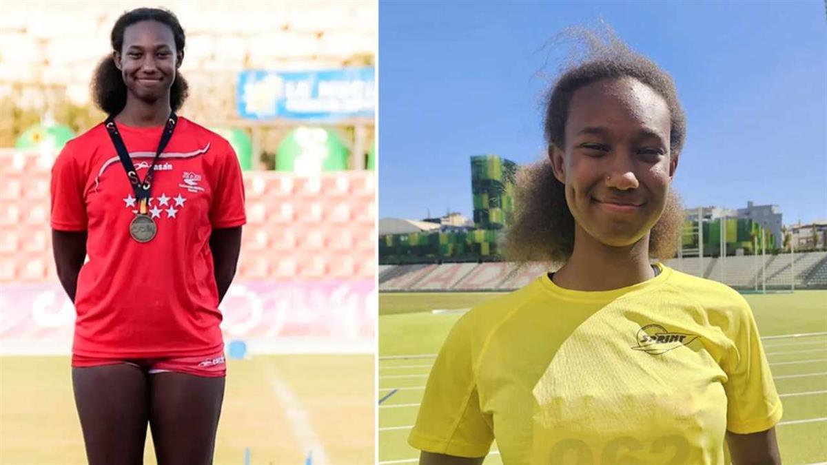 En lanzamiento de disco sub-16