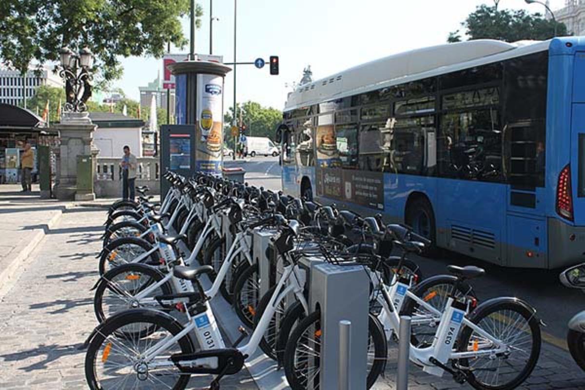 El servicio de bicicletas del Ayuntamiento concentra sus estaciones dentro de la M-30
