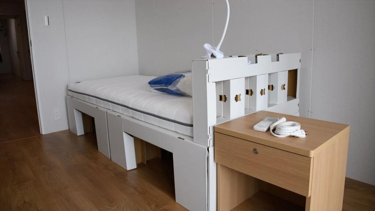 Durante los últimos días se ha difundido el bulo de que las camas de cartón están hechas para que los deportistas no tengan sexo