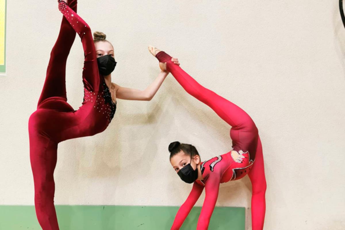 Ambas gimnastas representarán a nuestra ciudad en la competición celebrada en Valencia