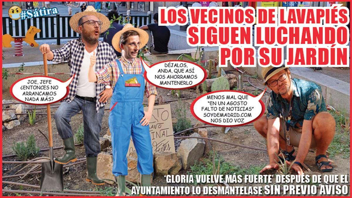 ¿Os acordáis de cuando en Plaza de Lavapiés el Ayuntamiento desmanteló una iniciativa vecinal sin previo aviso?