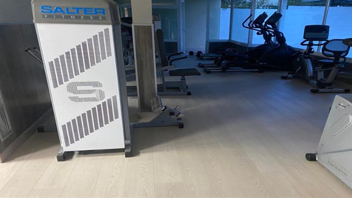 Se ha realizado diversas mejoras en las instalaciones del Polideportivo Navaarmado Patricia García 