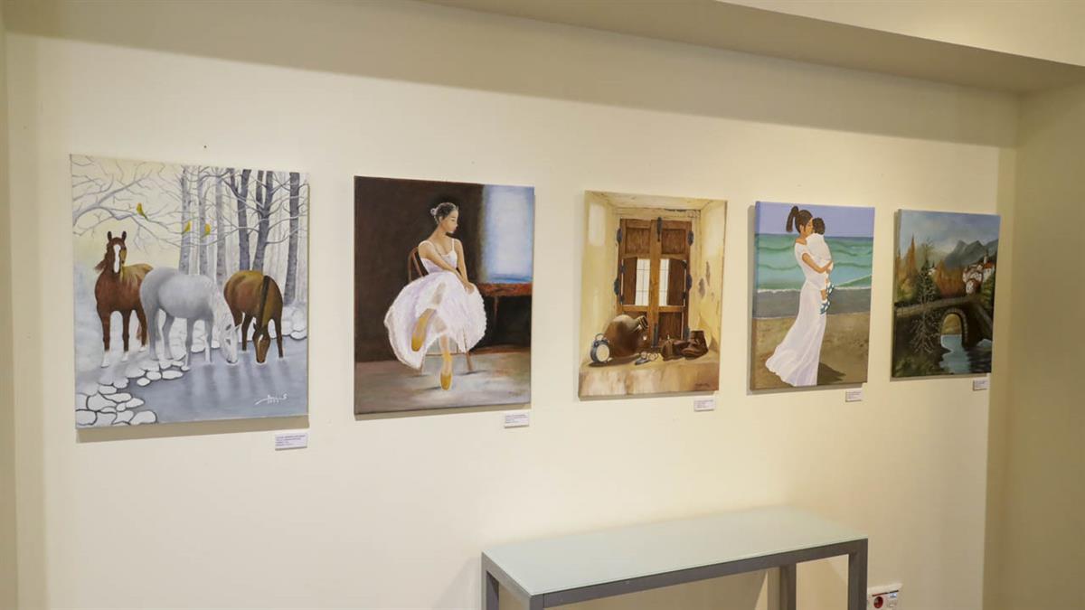 Se expondrán las obras de 47 personas usuarias de los Centros de Mayores