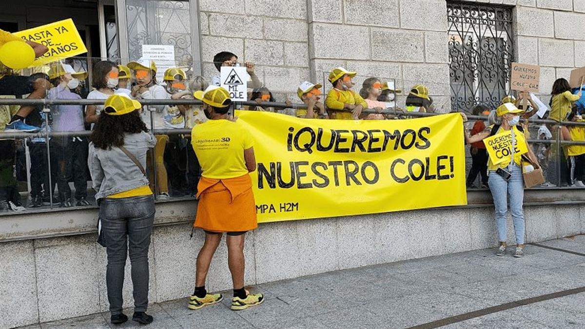 La Comunidad de Madrid asegura que las obras finalizarán "antes del comienzo del próximo curso"