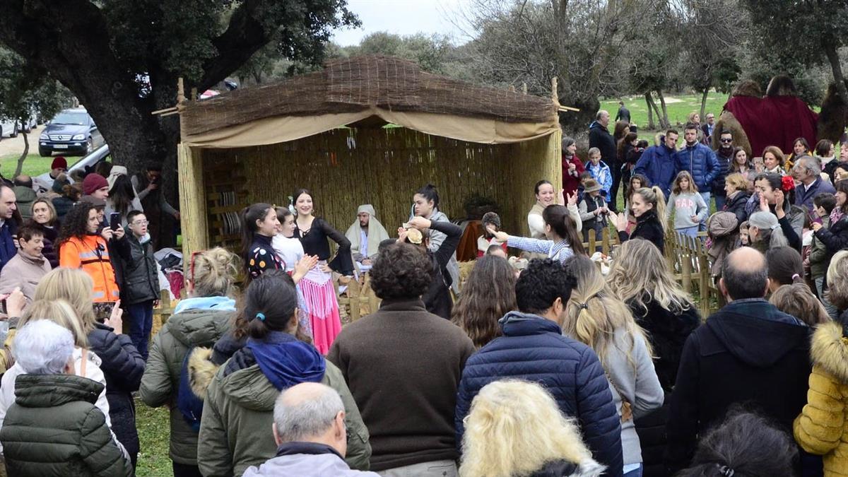 Para acompañar al Belén viviente el próximo domingo