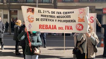 Han tenido lugar 100 actos de protesta de las peluquerías