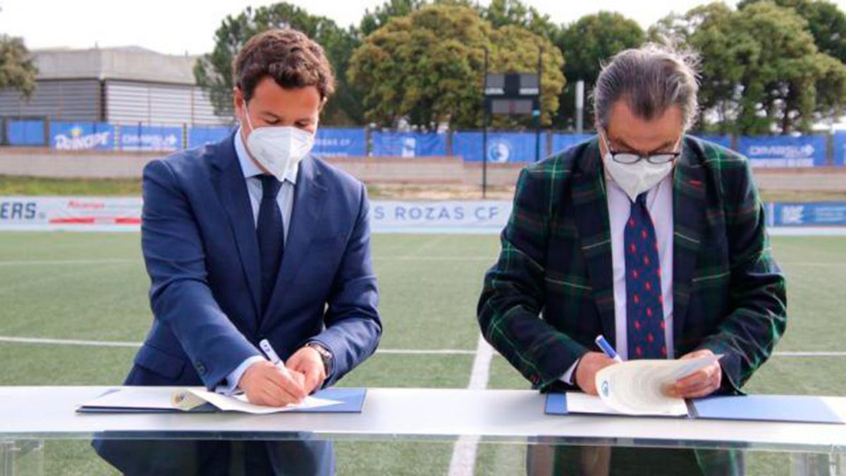 El club y la institución local han firmado un convenio de colaboración