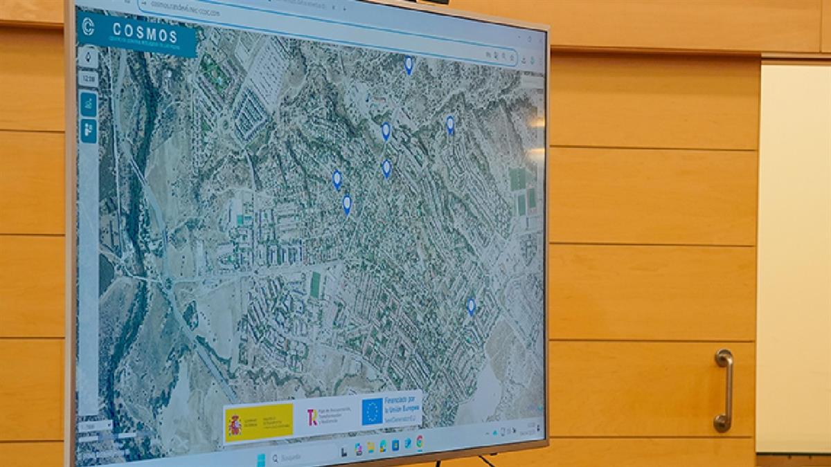 El gemelo digital es la base de la Plataforma de Ciudad o el COSMOS de Las Rozas