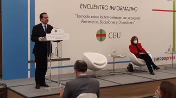 Lasquetti ha asegurado que la armonización fiscal al alza supondría subidas en Sucesiones y Donaciones o Patrimonio