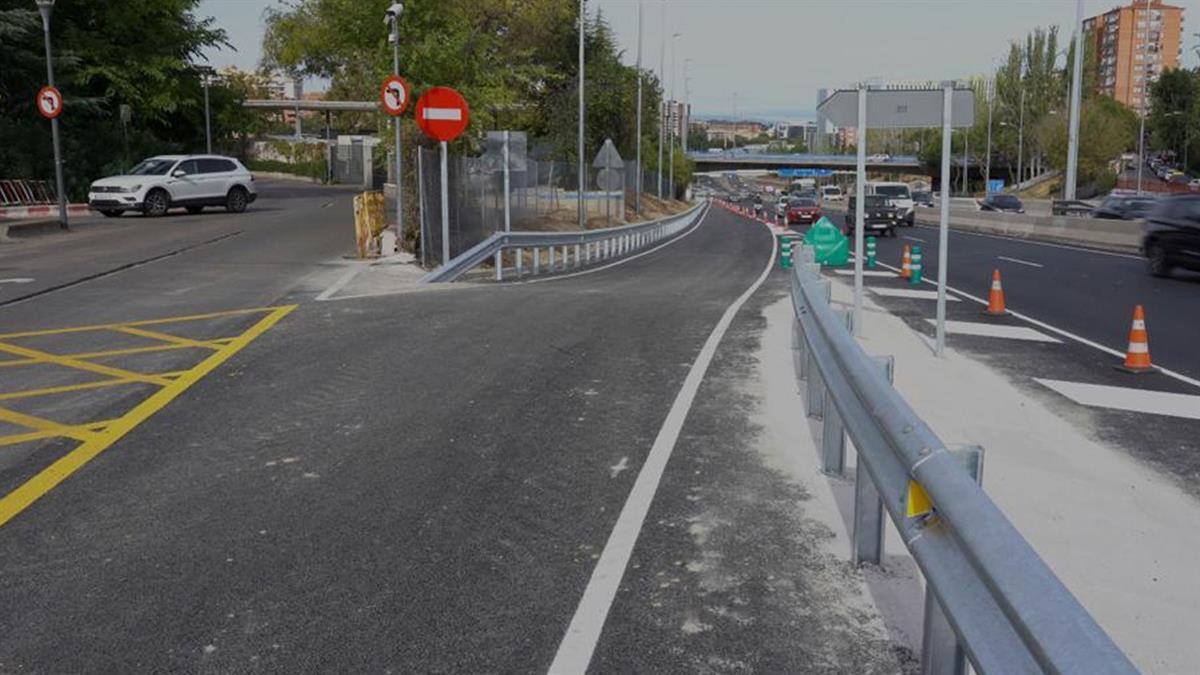 Este acceso directo une la M-607 y la M-30/Avenida de la Ilustración con el hospital universitario