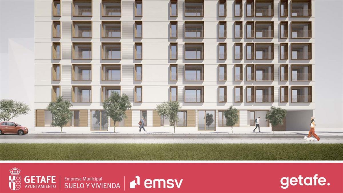 La Empresa Municipal del Suelo y la Vivienda de Getafe ha publicado los listados provisionales de las viviendas del Paseo de la Estación