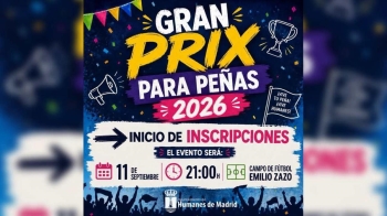 La competición se celebrará el 11 de septiembre en el Campo de Fútbol Emilio Zazo y contará con un máximo de seis peñas participantes