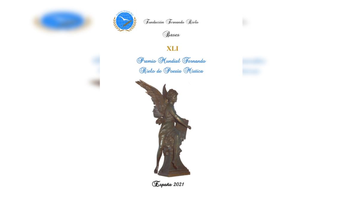 La Fundación Fernando Rielo presenta el XLI Premio Fernando Rielo