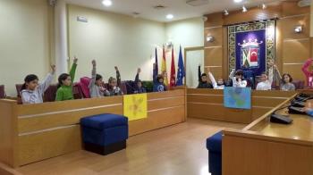 El Ayuntamiento ha retomado los Plenos Infantiles, actividad destinada a niños de 5º de Primaria