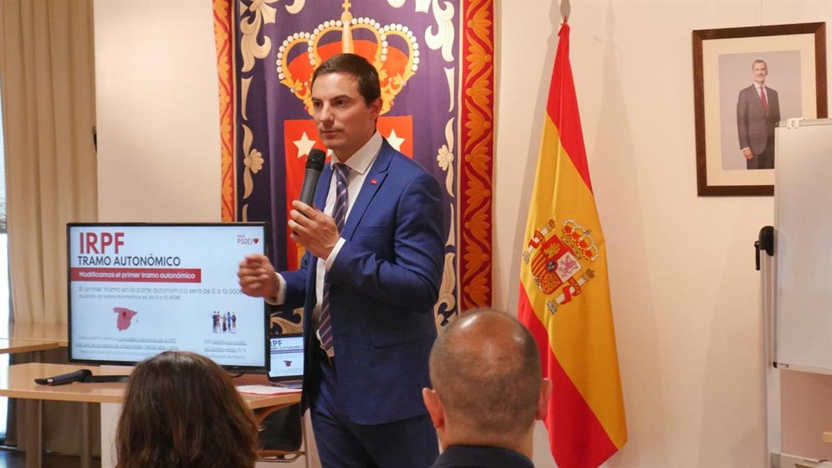 Los socialistas aumentarán el mínimo exento del IRPF 