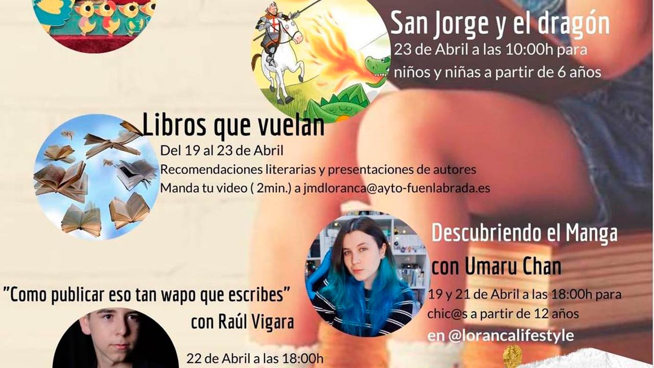 Vídeos con recomendaciones de lecturas, certámenes o cuentacuentos propuestas por la Junta de Distrito