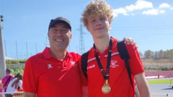 Consiguió vencer en el Campeonato de España sub16 por selecciones autonómicas 