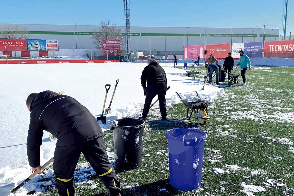 El club hizo un llamamiento a la afición, que no tardó en responder