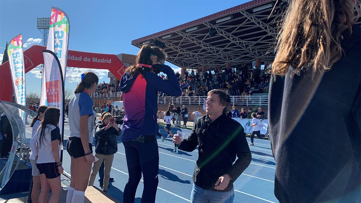 La XII edición del Campeonato de Cross Escolar de la Comunidad de Madrid ha contado con 100 centros y 3.000 alumnos