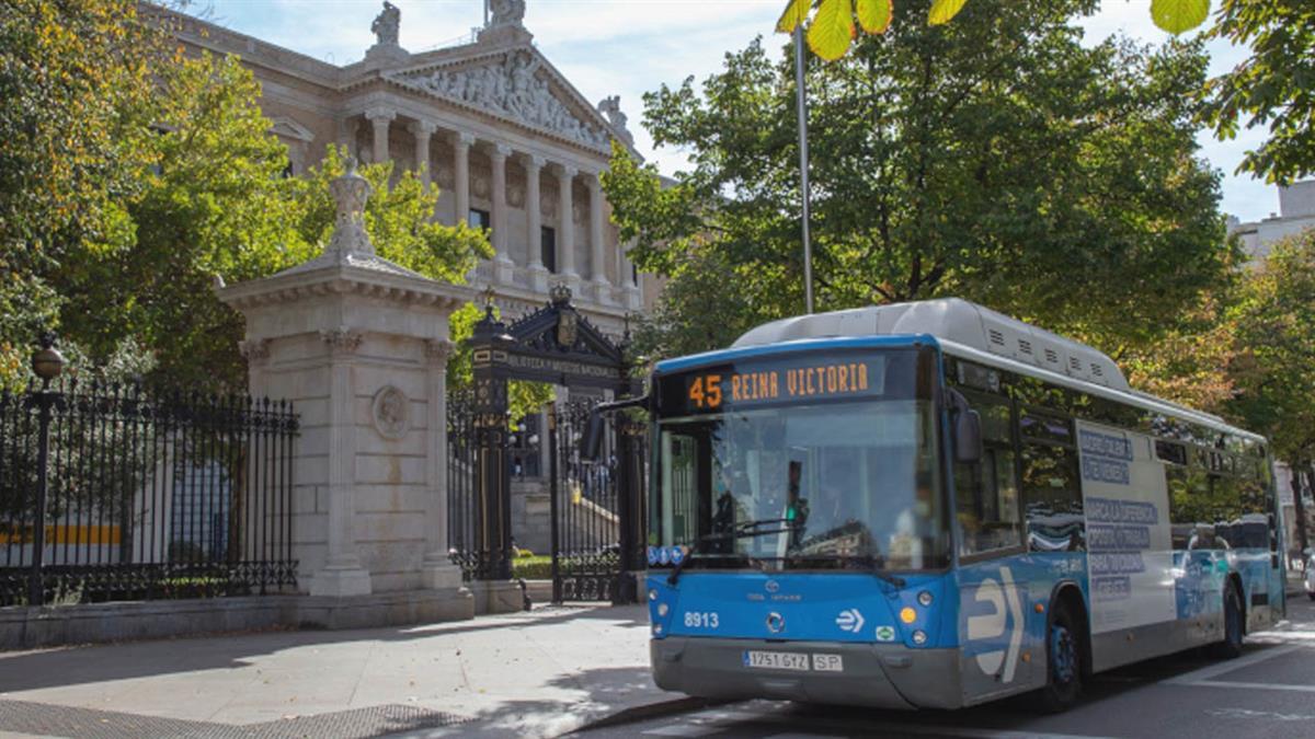 El Ayuntamiento de Madrid activa de nuevo la gratuidad en los autobuses municipales por considerarse una jornada con un alto nivel de tráfico