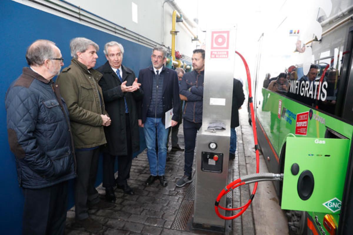 Los nuevos vehículos de GNC cubrirán las rutas de Fuenlabrada, Getafe, Leganés y Arroyomolinos