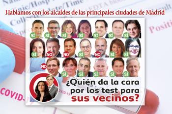 Lee toda la noticia 'Los ayuntamientos de Madrid,en pie de guerra por los test'