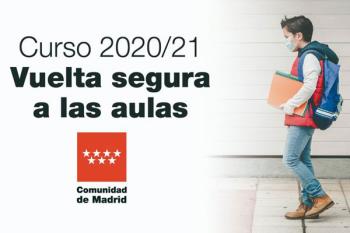 La Comunidad de Madrid retrasa la apertura de los centros educativos dos días y las horas lectivas se recuperarán en junio