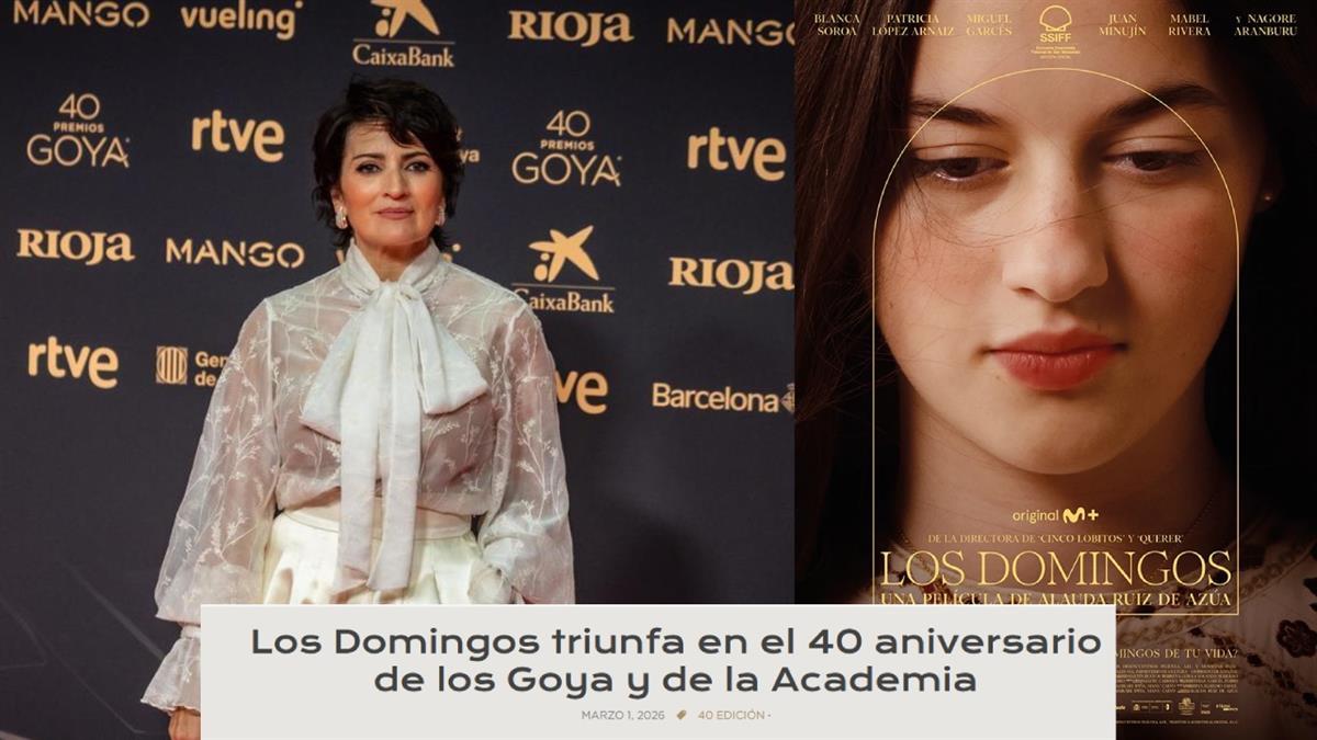 Si para Silvia Abril la fe de los jóvenes es un anacronismo, el éxito de Los domingos es su cura de realidad