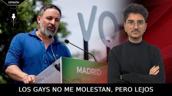 Abascal asegura que “la mayor parte de los gays acabarán votando a VOX”
