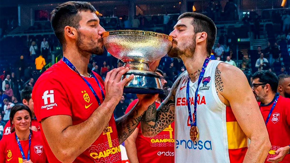 Loa dos hermanos fueron de lo mejor de España en el europeo.