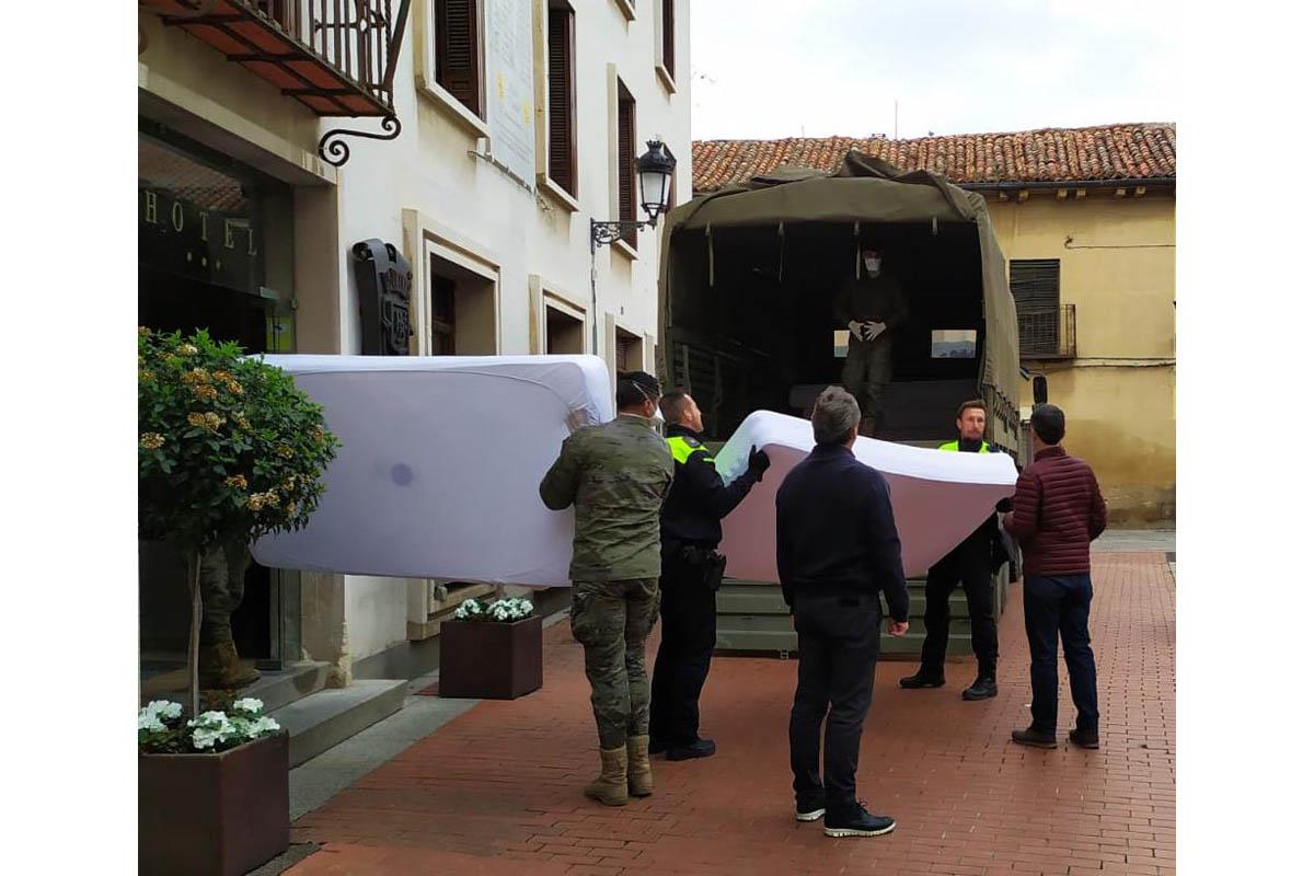 Los hoteles Bedel e Isla de la Garena ceden 45 camas al Hospital Príncipe de Asturias