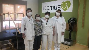 DomusVi Valdemoro ha puesto en marcha un programa de rehabilitación de secuelas COVID