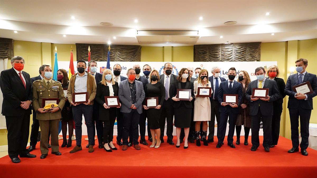 En el día de ayer se celebró la X Edición de los premios "Ciudad de Leganés" 
