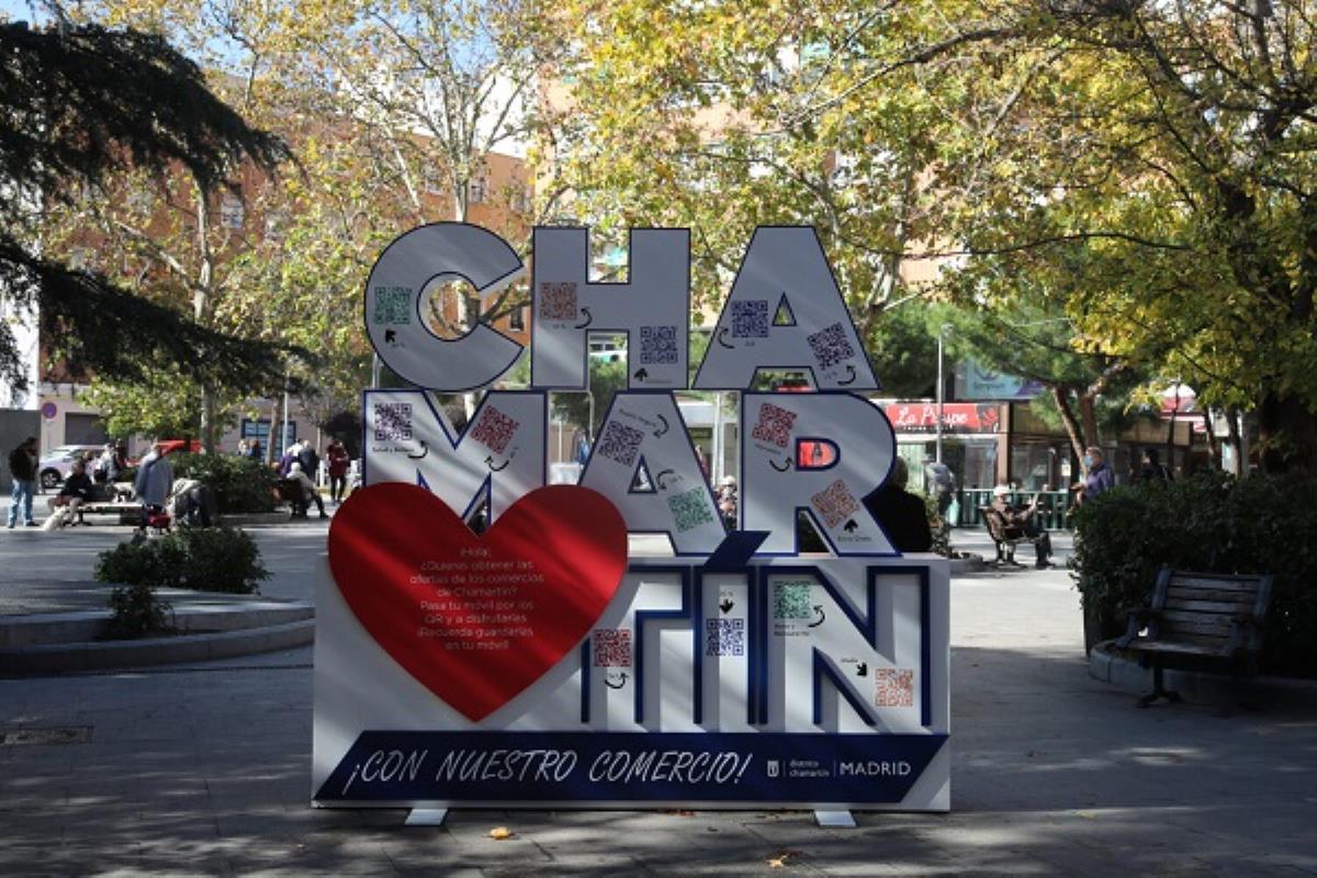 Mediante códigos QR, se pueden descargar descuentos para utilizar en comercios y restaurantes madrileños