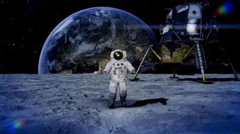 Una exposición inmersiva recrea el alunizaje del Apolo 11 en 1969