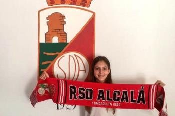Por ser la primera jugadora en sumarse al proyecto femenino de la RSD Alcalá