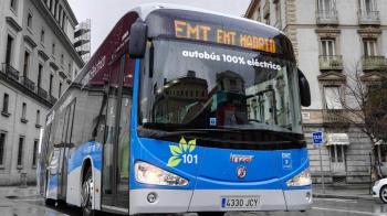 La Comundiad de Madrid ha puesto en marcha un servicio con autobuses eléctricos