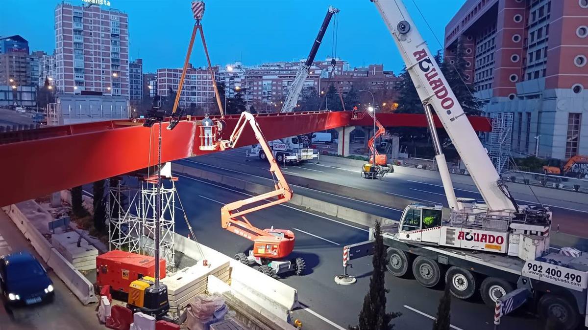 La estructura va a ser sustituida por una nueva pasarela 