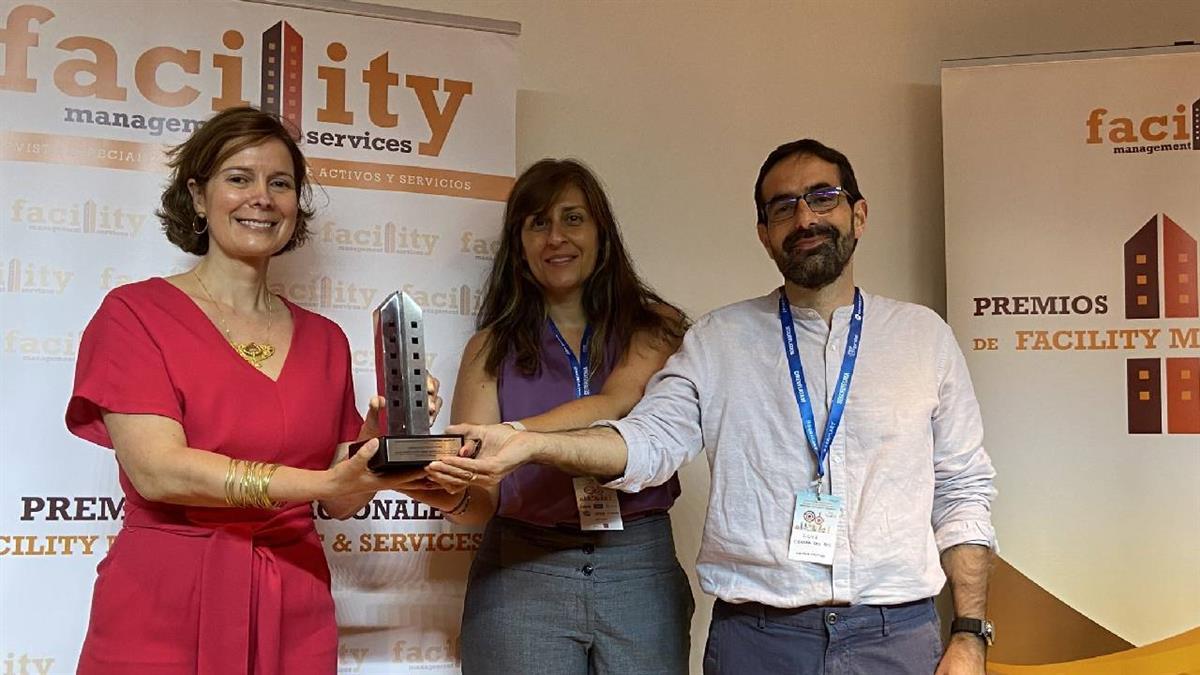 Ha recibido el galardón en el Colegio Oficial de Aparejadores y Arquitectos Técnicos de Madrid
