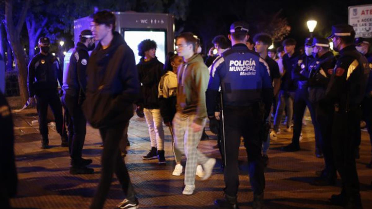 Los arrestos ocurrían en la madrugada de este martes