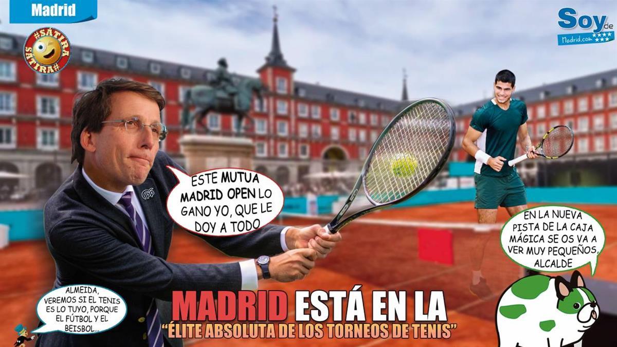 La capital acoge el torneo Mutua Madrid Open en la Caja Mágica