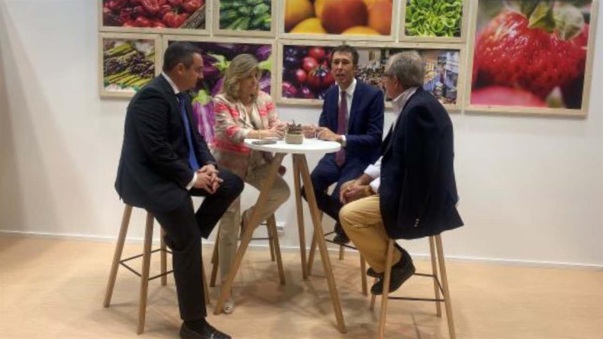 Engracia Hidalgo ha acudido a la apertura celebrada en IFEMA