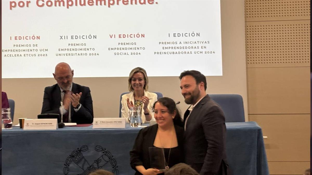 En la celebración de los Premios Compluemprende
