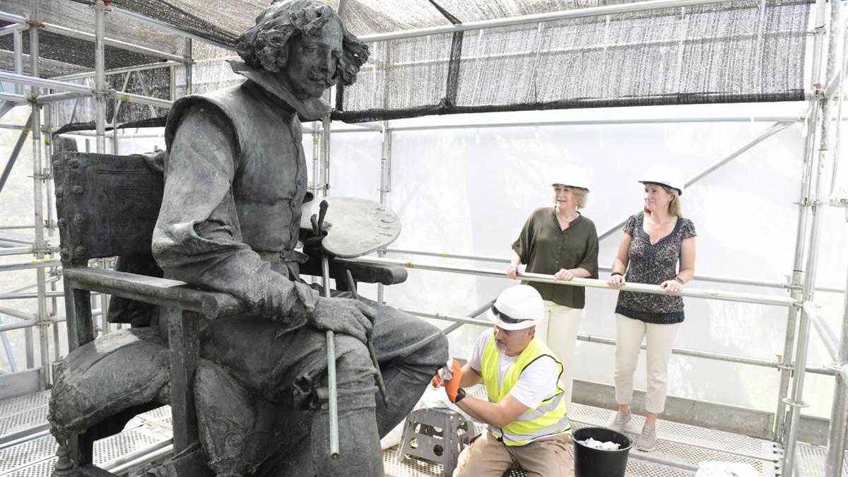 Una obra que permitirá conservar el conjunto monumental afectado por el paso del tiempo y la intemperie